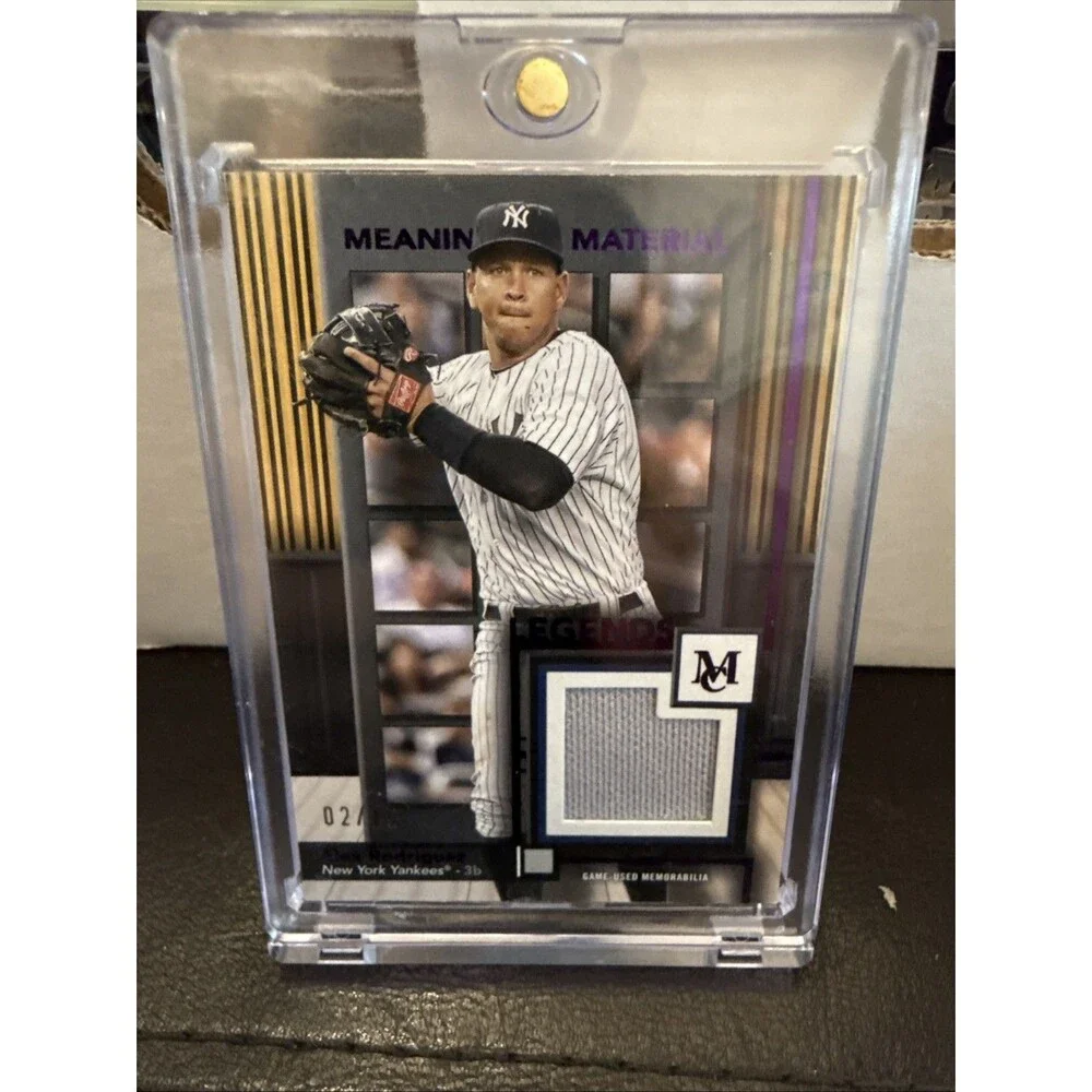 2024 Topps Museum Collection Alex Rodriguez Meaningful Materials /15 Yankees